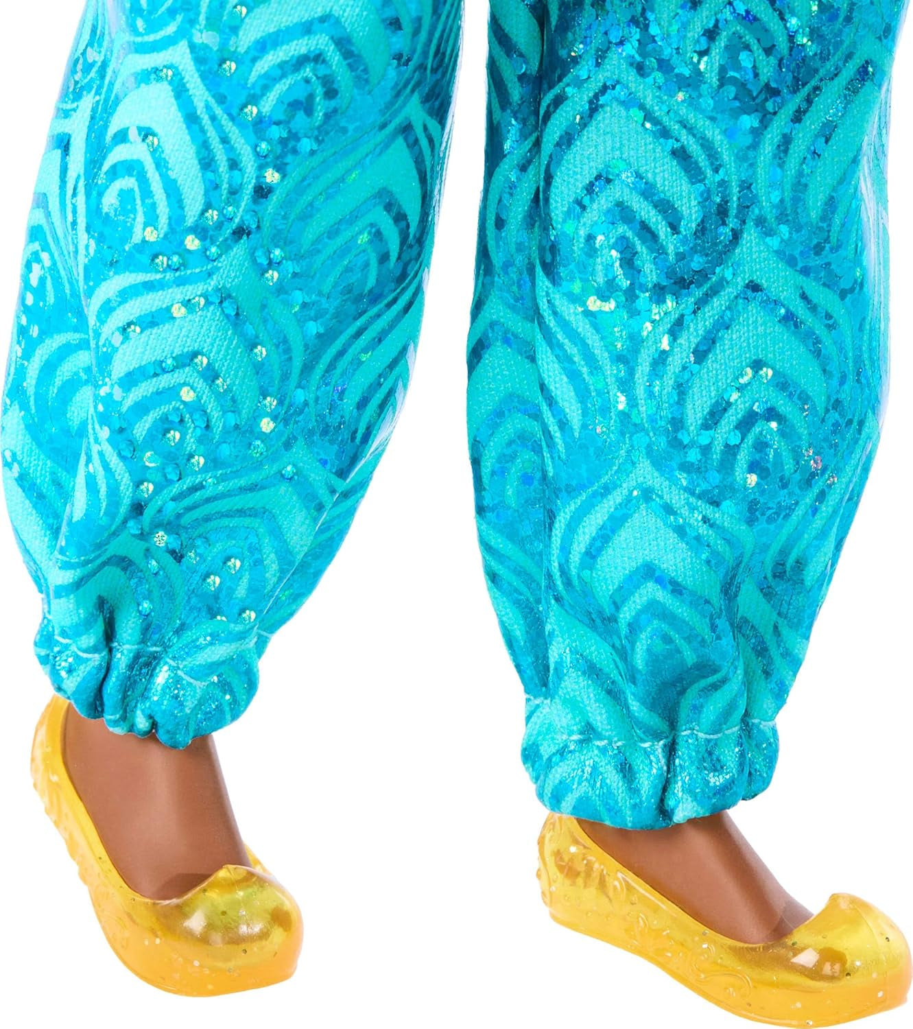 Mattel Disney Princess Toy Jasmine Muñeca articulada de moda con ropa y accesorios brillantes Regalo inspirado en la película de Disney para niños HLW12
