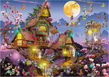 Educa - Puzzle 500 piezas para adultos | casa de hadas, puzzle de 500 piezas para adultos y niños a partir de 11 años, fantasía, cuentos de hadas, hadas (19554) Puzzle Naty Shop