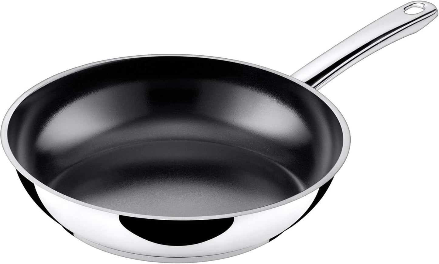 Sartén Inducción Silit Talis 24 cm, acero inoxidable, revestimiento cerámico, apta para horno Ollas y Sartenes Naty Shop Transparente