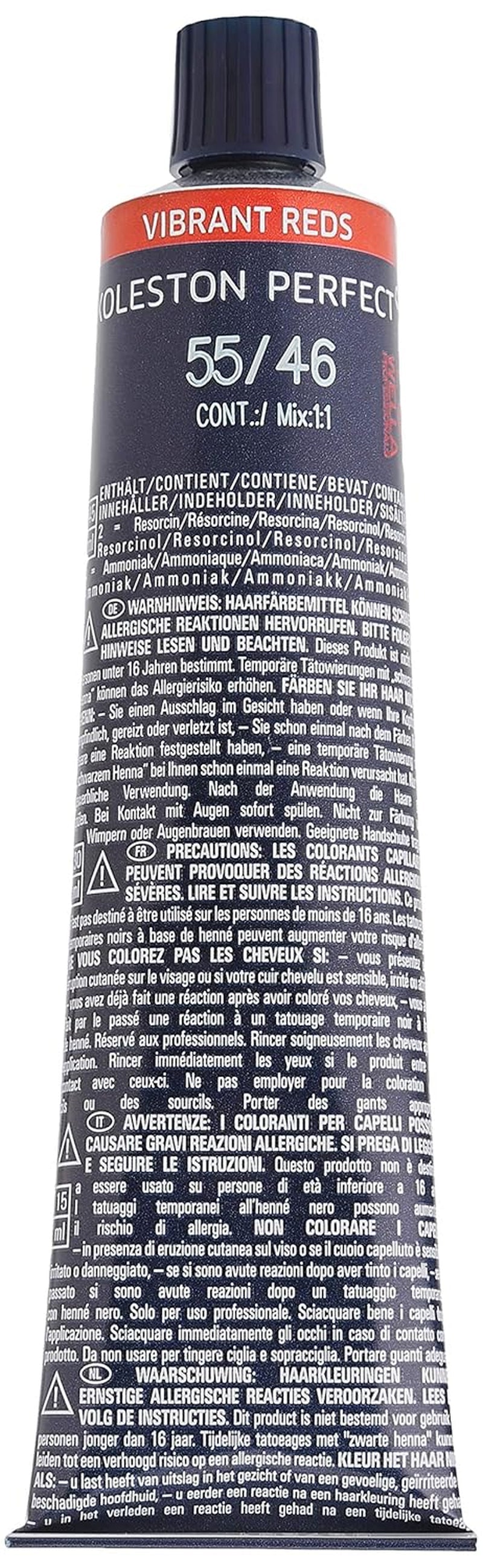 Wella Professionals Koleston Perf. Me+ Rojos Vibrantes 55/46 60ml Tinte para el cabello Naty Shop