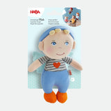 HABA Colchonetas con forma de ángel de la guarda - Bonita muñeca textil (15 cm), regalo de bienvenida ideal para bebés y niños pequeños - Lavable a 30 °C - 2011869001