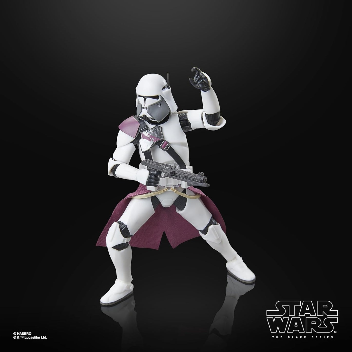 Star Wars Black Series Clone Commander Bacara, Star Wars: Ahsoka Figura coleccionable premium (15 cm) Figuras de acción Naty Shop
