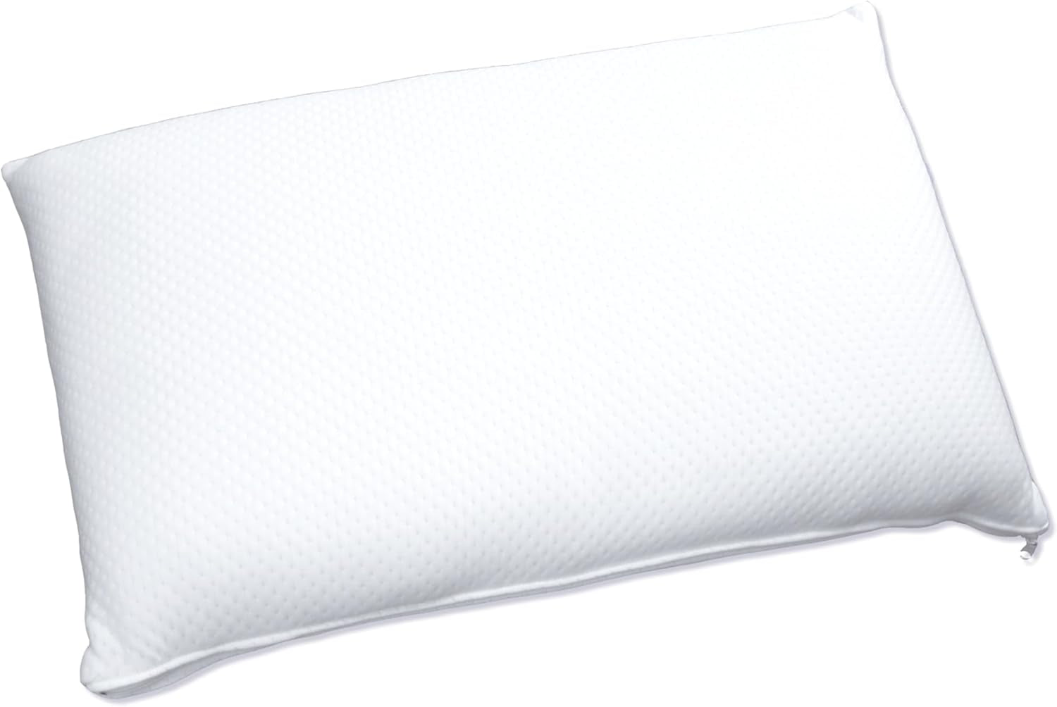 Almohada DODO, bloque de espuma viscoelástica, color blanco, 1 unidad (Lote de 1) Naty Shop almohadas estándar 40 X 60 Cm (15,7 X