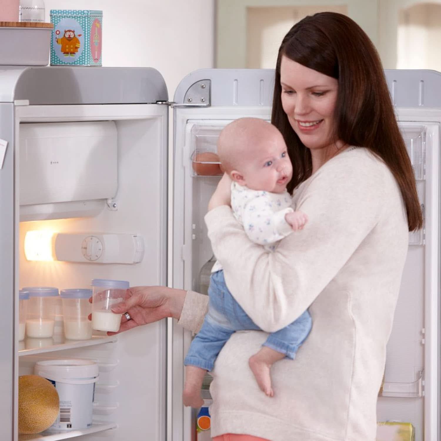 Philips AVENT SCF619/05 Almacenamiento Becher Für Muttermilch, Becher Inklusive Deckel Accesorios Alimentación y Lactancia Bebe Naty Shop