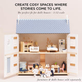 – Juego de casa de muñecas de madera My Doll Family | Daisylane Juegos de accesorios para casa de muñecas para niñas - Adecuado para mayores de 3 años P053