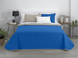 Estoralis | AVA | Colcha boutique reversible | Para todas las estaciones | Color - gris/azul | Para cama de 80/90 cm. cama. (180 X 270 Cm. Ancho X Alto) | Edredón acolchado Edredones y colchas Naty Tienda