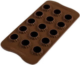 Silikomart 199384, Molde Chocolate 3D Cocina Llama Naty Shop