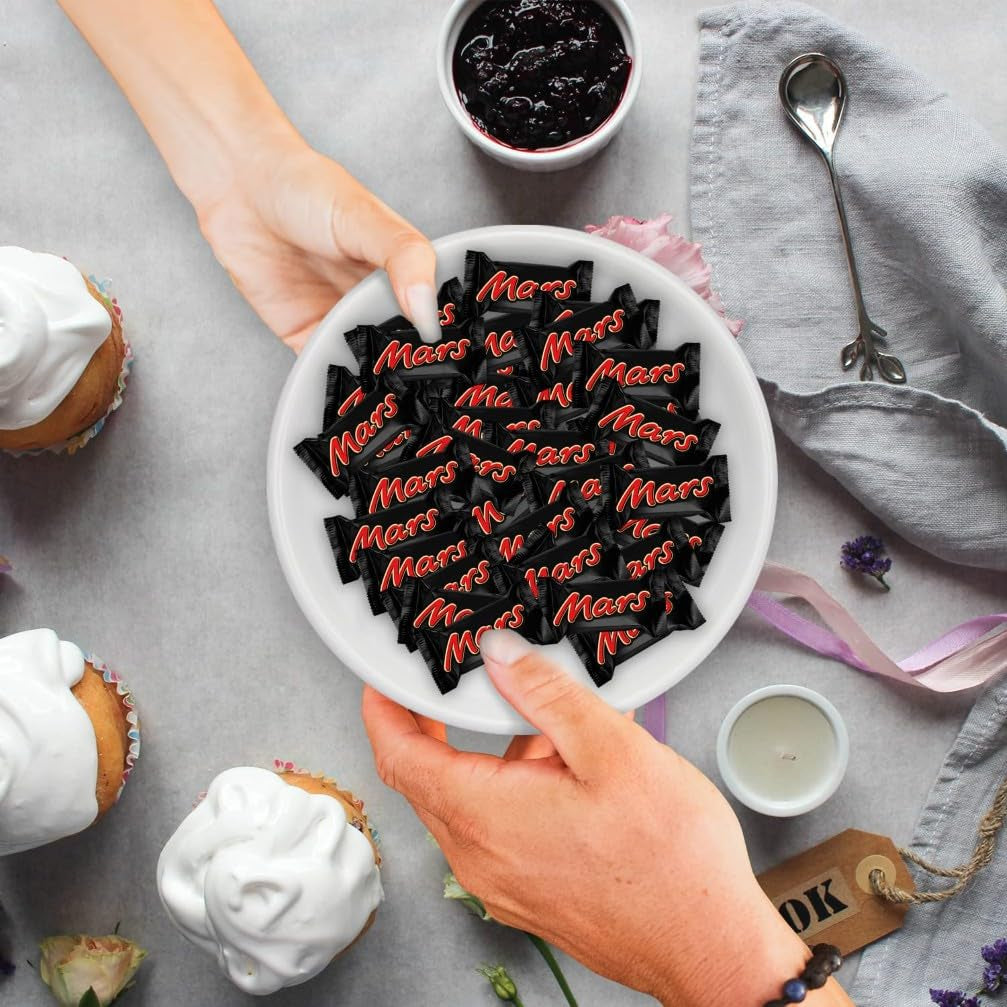 Barras de chocolate Mars Minis | Paquete de chocolate a granel | caramelo | 150x18g