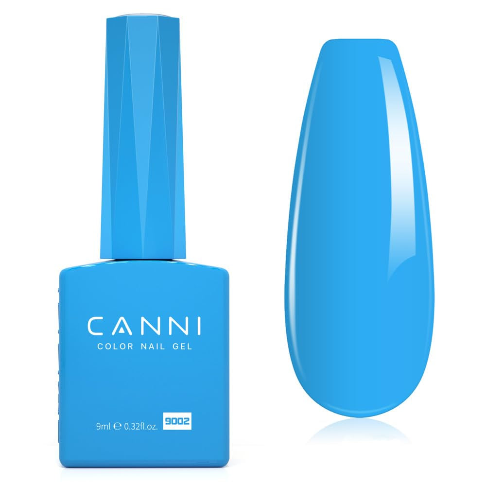 CANNI esmalte de uñas en gel, semipermanente, morado oscuro, esmalte de uñas, gel UV, remojo, manicura