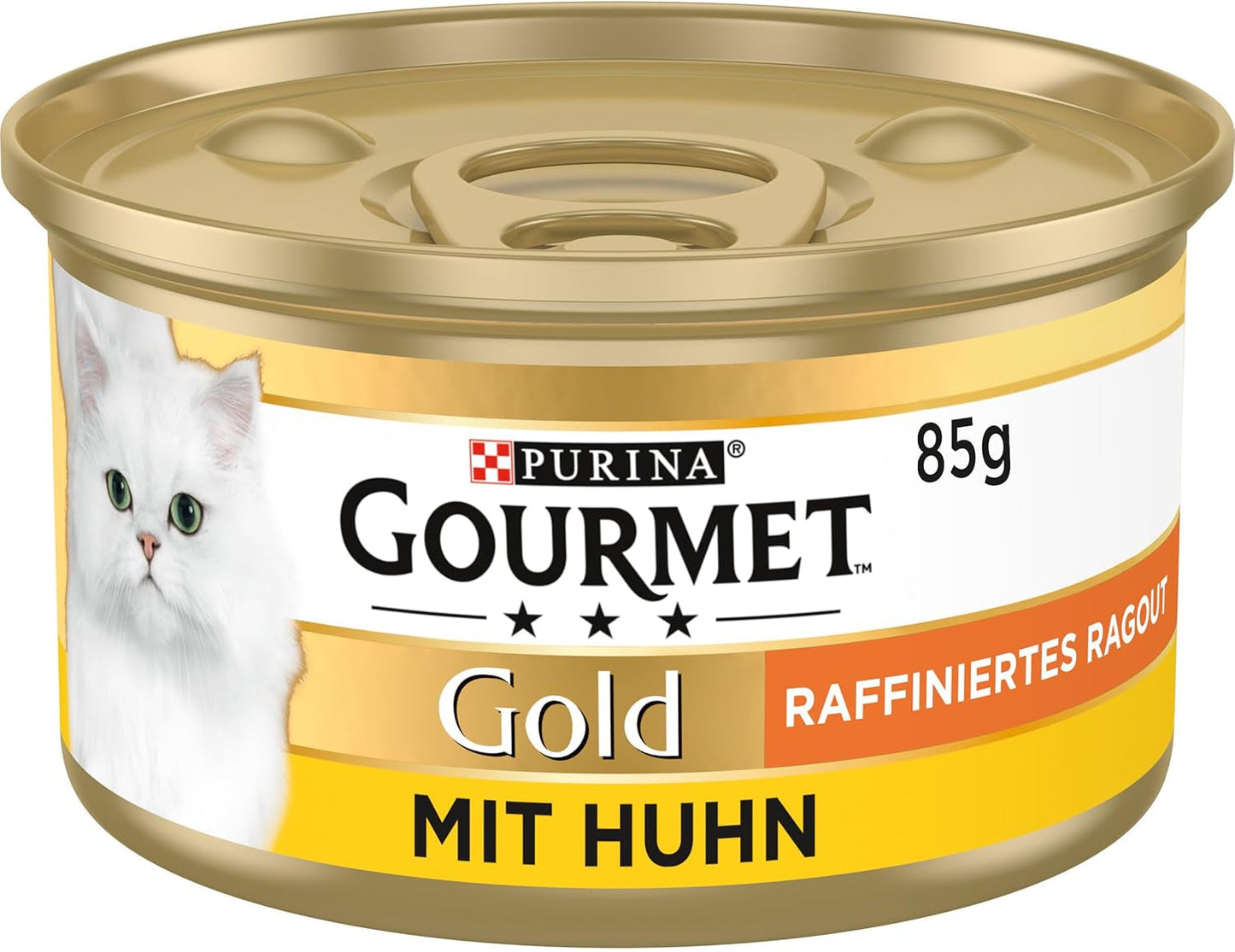 Gourmet Gold Refined Ragout Pollo Comida húmeda para gatos Paquete de 12 (12 x 85 g)