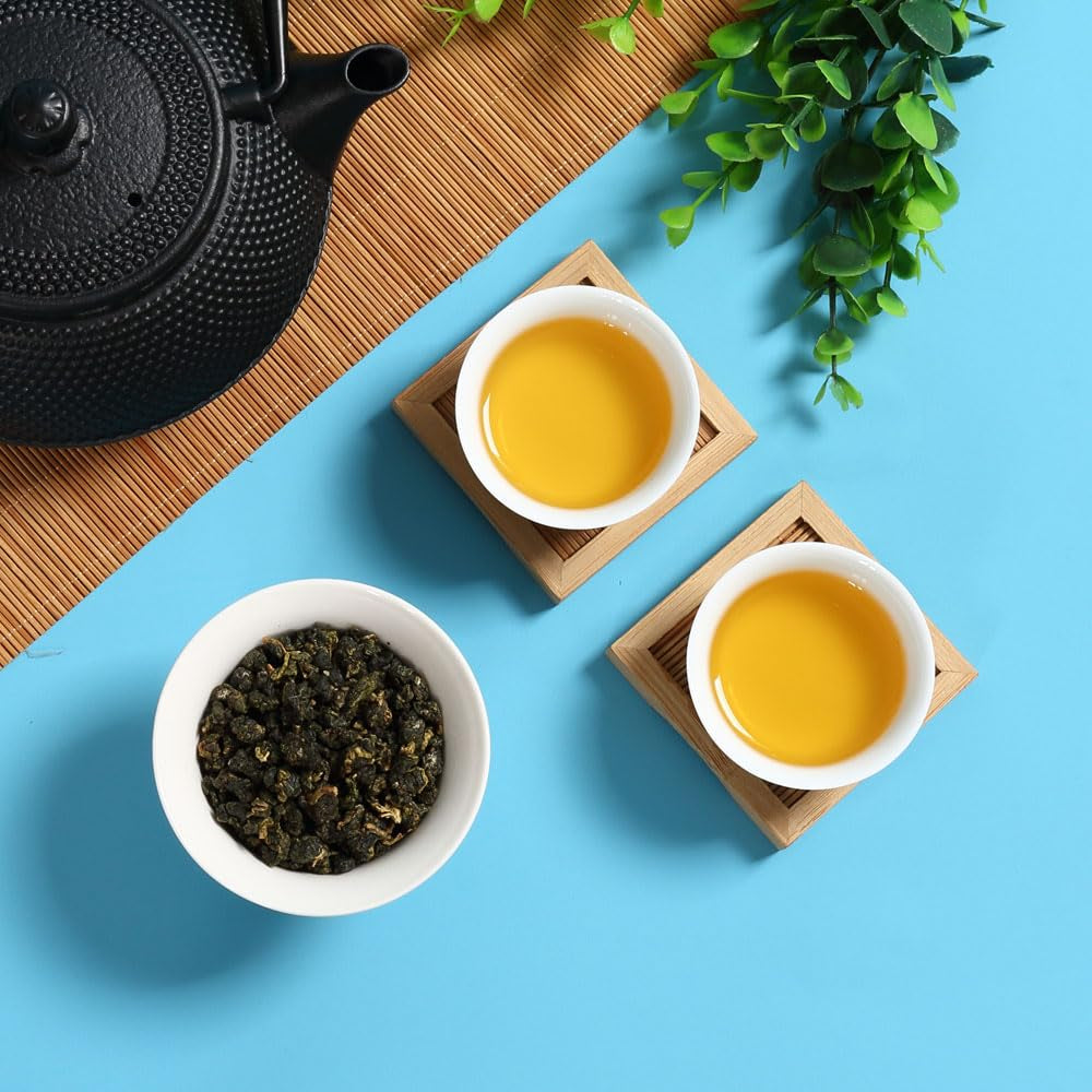 GOURTEA Taiwán Dong Ding Oolong Té Verde 250g / 8.8oz Alta Calidad Tung Ting Oolong Té Verde Dongding Oolong Té Montaña Oolong Té