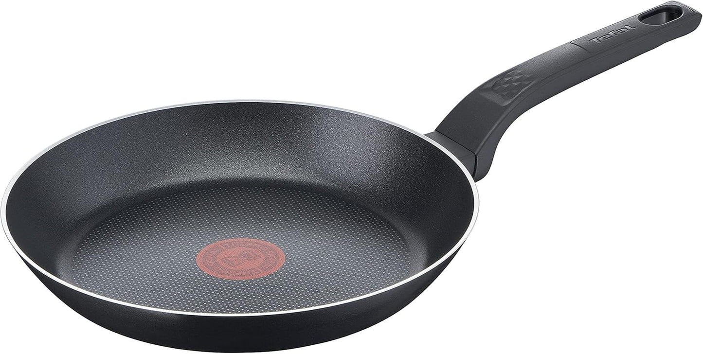 Tefal Easy Cook & Clean, revestimiento antiadherente, indicador de temperatura, no recomendado para inducción Ollas y sartenes Naty Shop Sartén 24 Cm