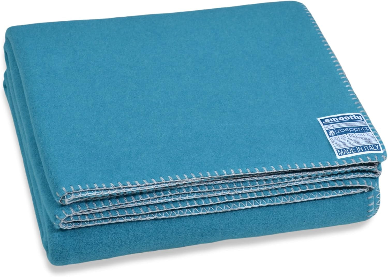 Zoeppritz since 1828 Manta polar suave - Manta polar cómoda y esponjosa - Vegano - 140X190Cm - 010 Blanquecino, 010 Blanquecino Zoeppritz Since 1828 760 Curacao 140X190Cm