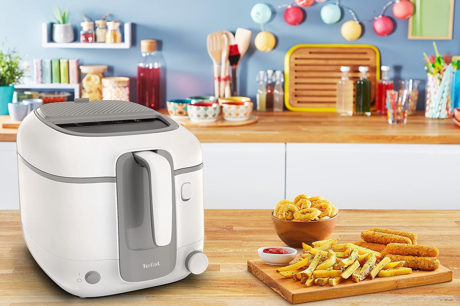Freidora Tefal Super Uno Access, capacidad 2,2 L, piezas aptas para lavavajillas, filtro de olores Electrodomésticos Naty Shop