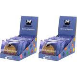 Galletas veganas de almendras y caramelo saladas - Avena de almendras orgánicas, sin gluten, envueltas individualmente, sin soja - Paquete múltiple de 12 x 50 g (paquete de 2)