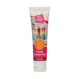 Funcakes Colorante Alimentario en Gel Naranja: Colorante alimentario altamente concentrado para masas, natas, fondant y mazapanes. Fácil dosificación. Una sola gota para crear colores vibrantes. Halal. 30 gramos.