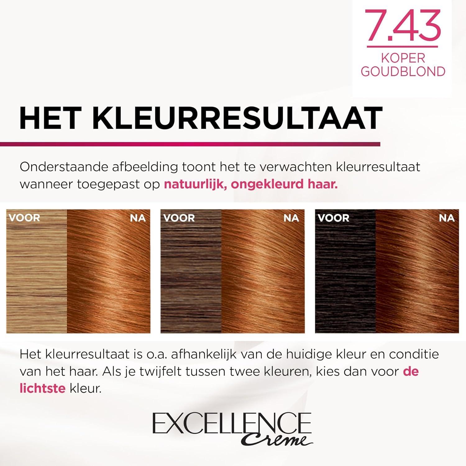 Paris Excellence Creme 7.43 Hair Color Rojo - Coloración (Rojo, Rubio Cuuvré Dorado, Bélgica, 63mm, 100mm, 163mm) Naty Shop Tinte para el cabello