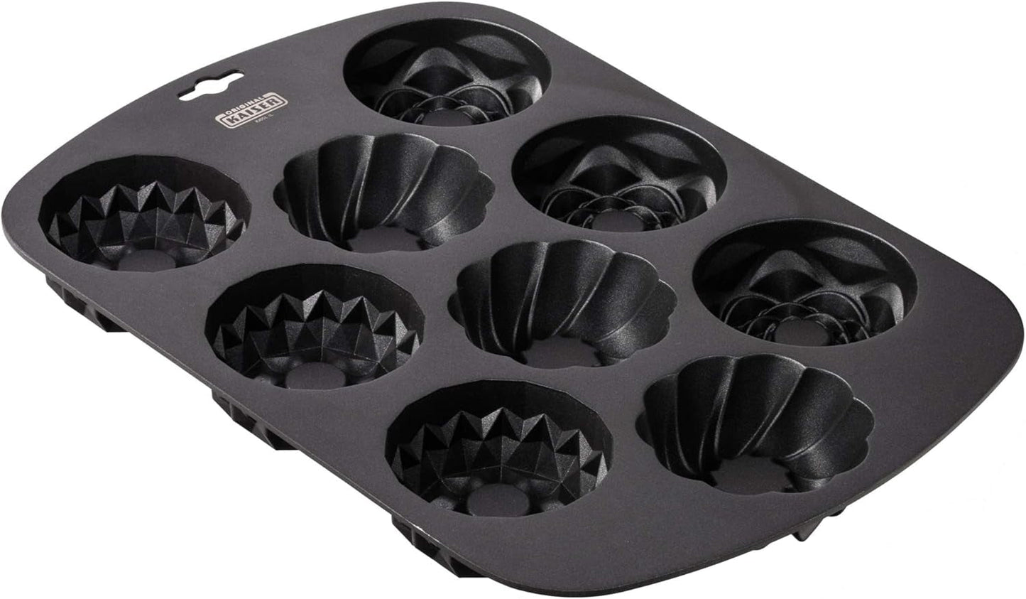 Molde para 9 muffins Gugelhupf Original Kaiser Inspiration, 38 X 27 cm, revestimiento antiadherente Naty Shop
