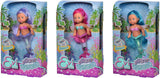 Simba 105733482 - Evi Love Glitter Mermaid, muñeca sirena con una aleta caudal que brilla al agitarla. Solo se proporciona UN artículo.