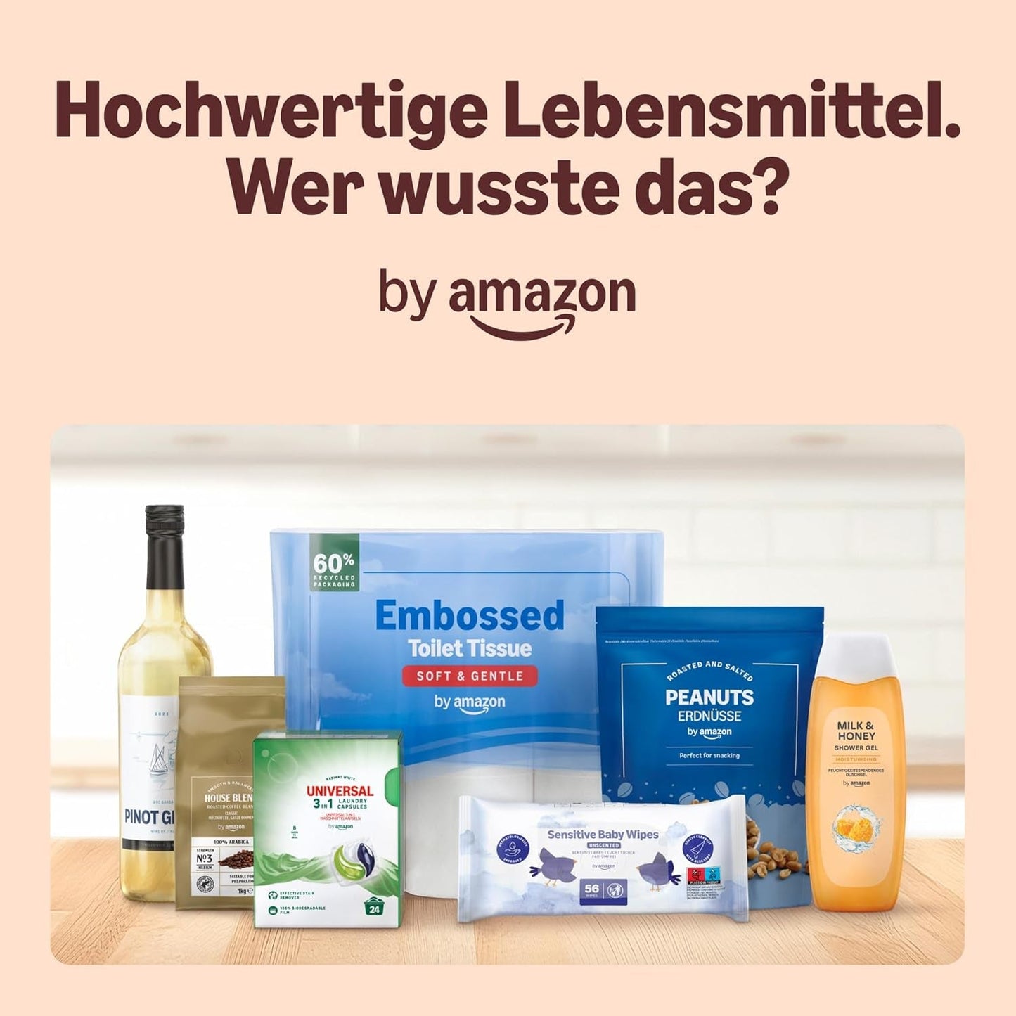 de Amazon Cafe au Lait Dolce Gusto compatible Kaffeekapseln, 48 Kapseln (3 Packungen mit je 16 Stück)