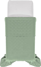 Elegante colcha de verano, acolchada, verde, 170 X 250 cm Edredones y edredones Naty Shop