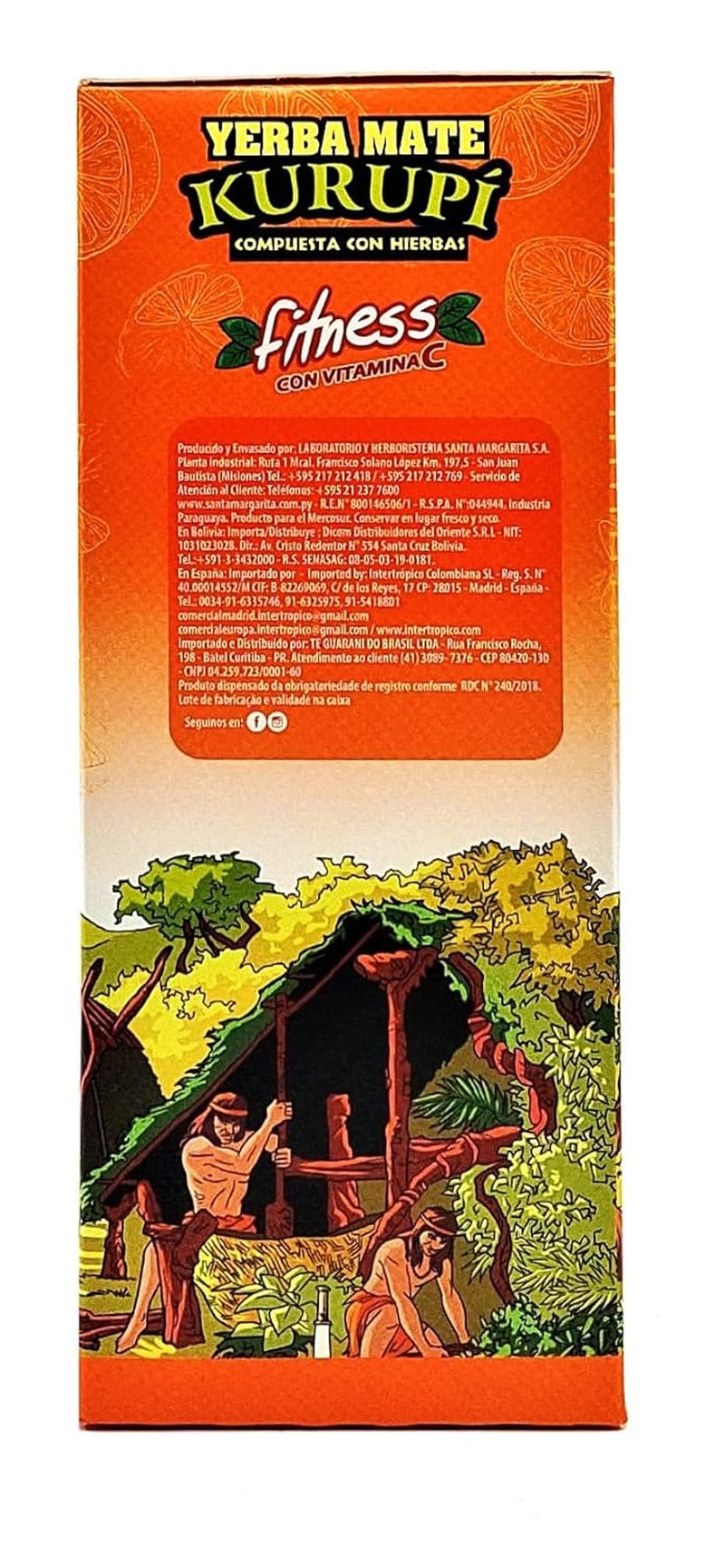 Té Yerba Mate 500G |  Fitness 500G | Té de hierbas yerba mate