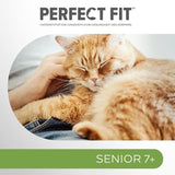PERFECT FIT™ Bolsas de porciones para gatos mayores con pavo y zanahorias, 12 x 85 g
