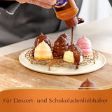 Lindt Schokolade - GLASUR Vollmilch | 10 X 200 G | Vollmilch Glasur Für Einen Feinen Überzug Bei Kuchen, Torten, Gebäck Oder Eis | VIDRIO | Volver | Schokoladengeschenk Esmaltes y Decoración Naty Shop