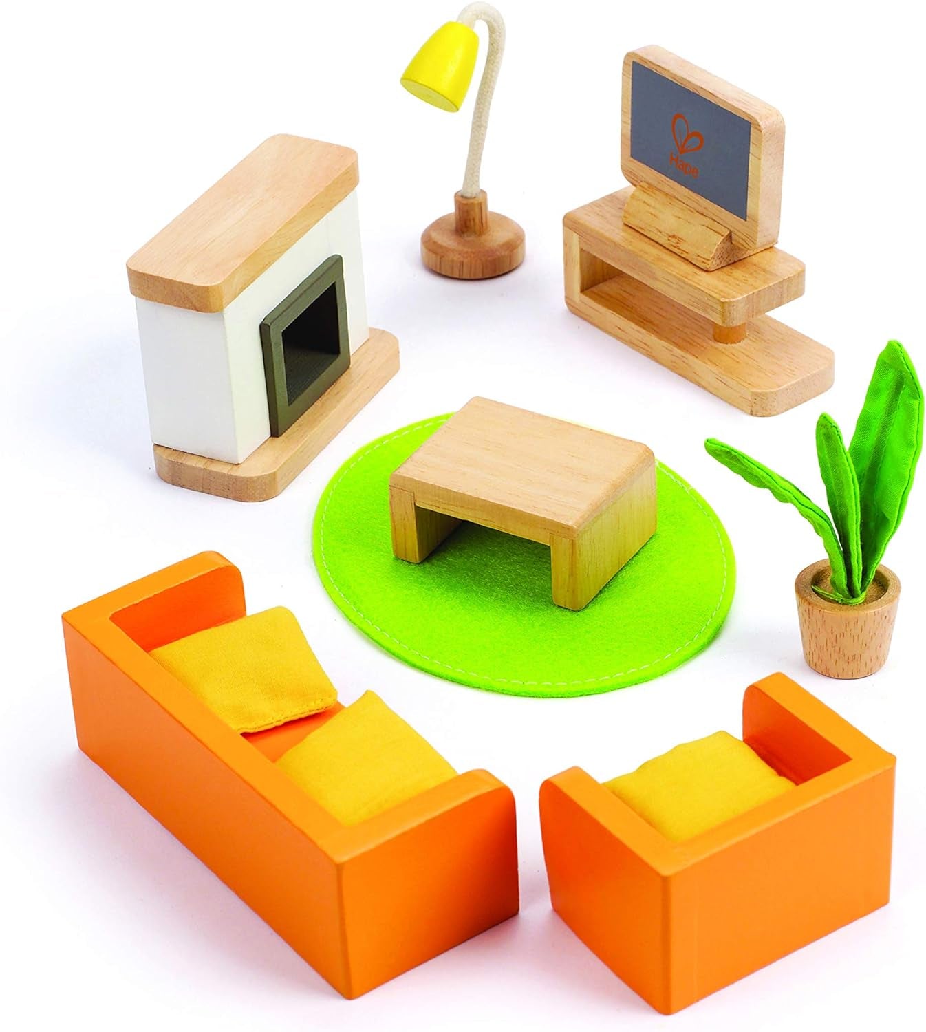 Hape E3459 - Habitación infantil, pequeña Casas de muñecas Naty Shop Salón