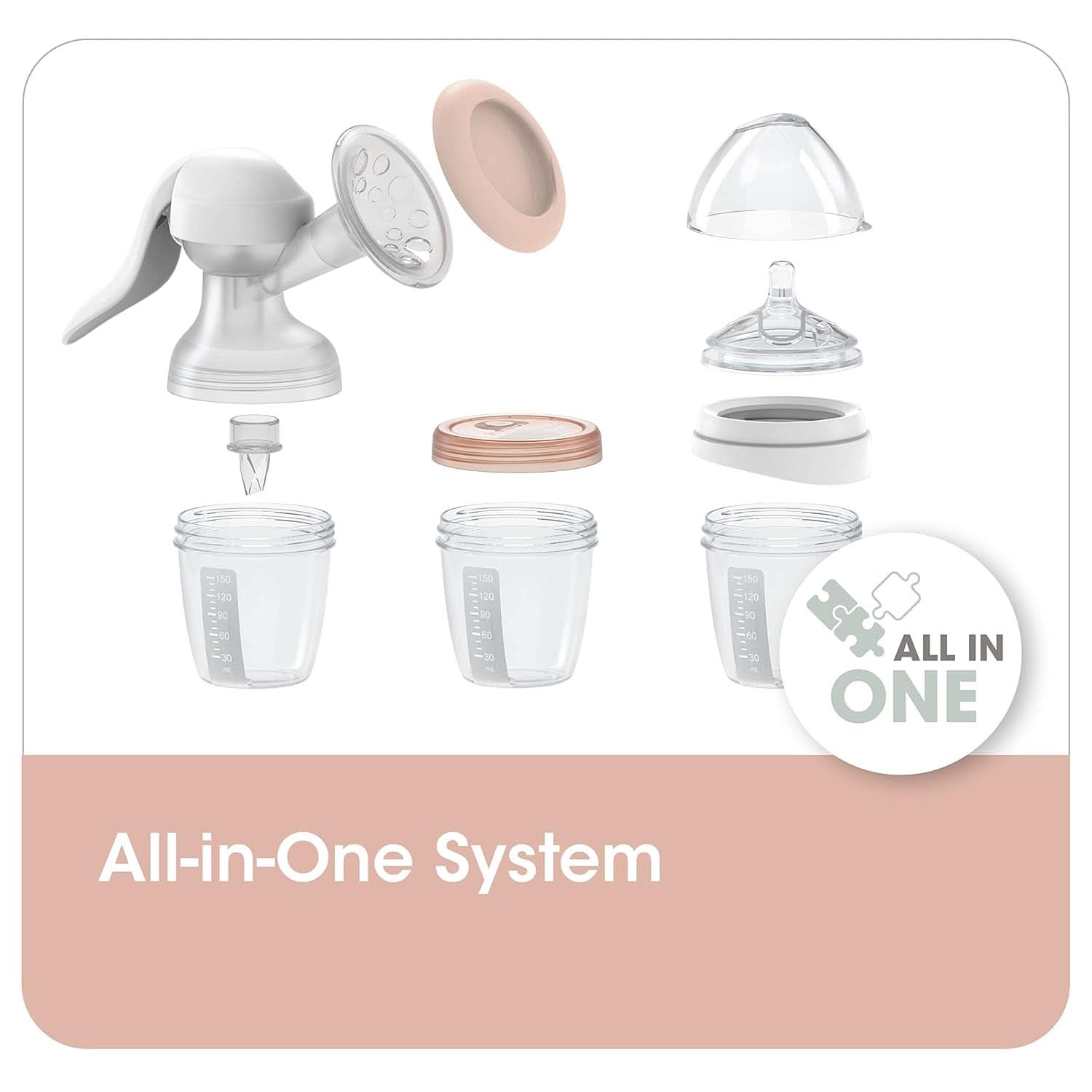Recipientes para leche materna NIP Primeros Momentos 150 ml, 4 piezas: apilables y antigoteo Accesorios Alimentación y Lactancia Bebe Naty Shop