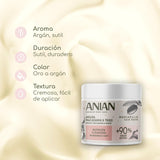 ARGÁN nutrición y suave mascarilla 350 ml Mascarilla capilar Naty Shop