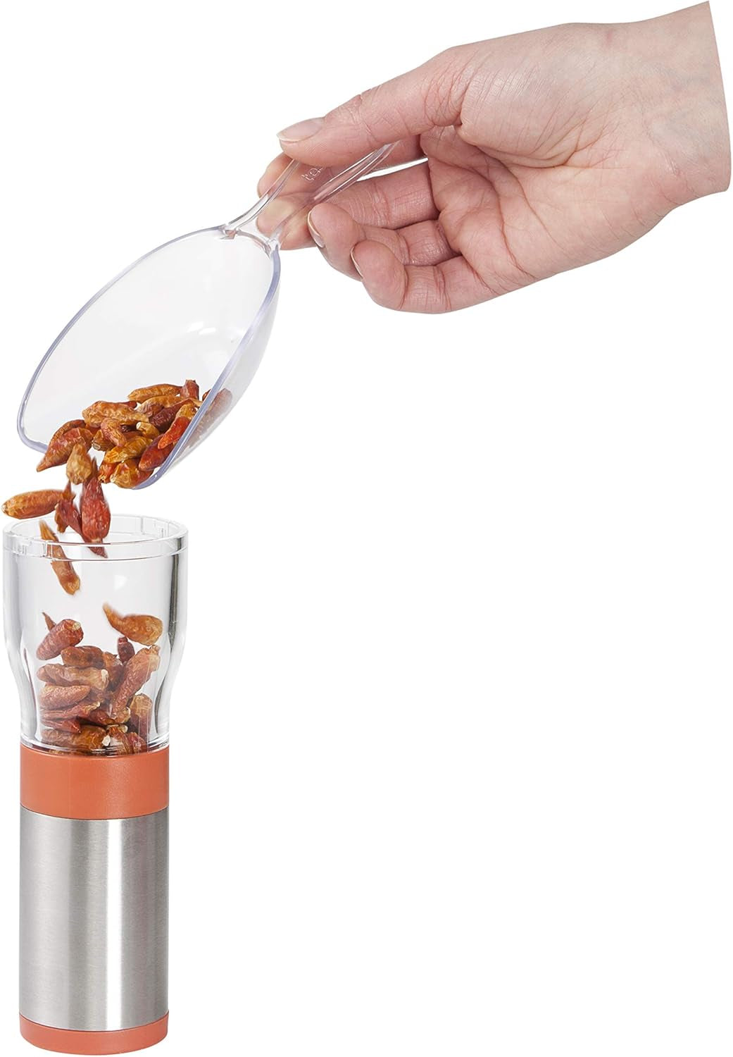 Molinillo de pimiento picante Con rallador de acero inoxidable Rasnites y Rebanadores Naty Shop