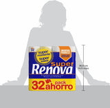 Papel higiénico Renova Super Blanco, 32 rollos