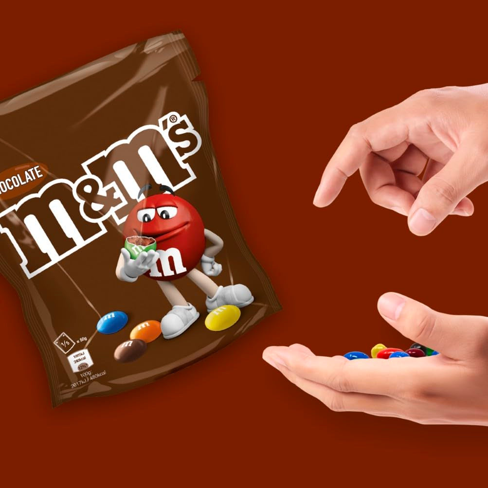 CONTENIDO: Bolsa de 363g de chocolate M&M'S, la mejor calidad gracias a los ingredientes seleccionados