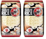 ITA-SAN Arroz para Sushi, Grano Redondo, Primera Calidad, Variedad 100% Puro, Fácil y Rápida Preparación, Vegano, Halal, Sin Gluten (1 x 500g)
