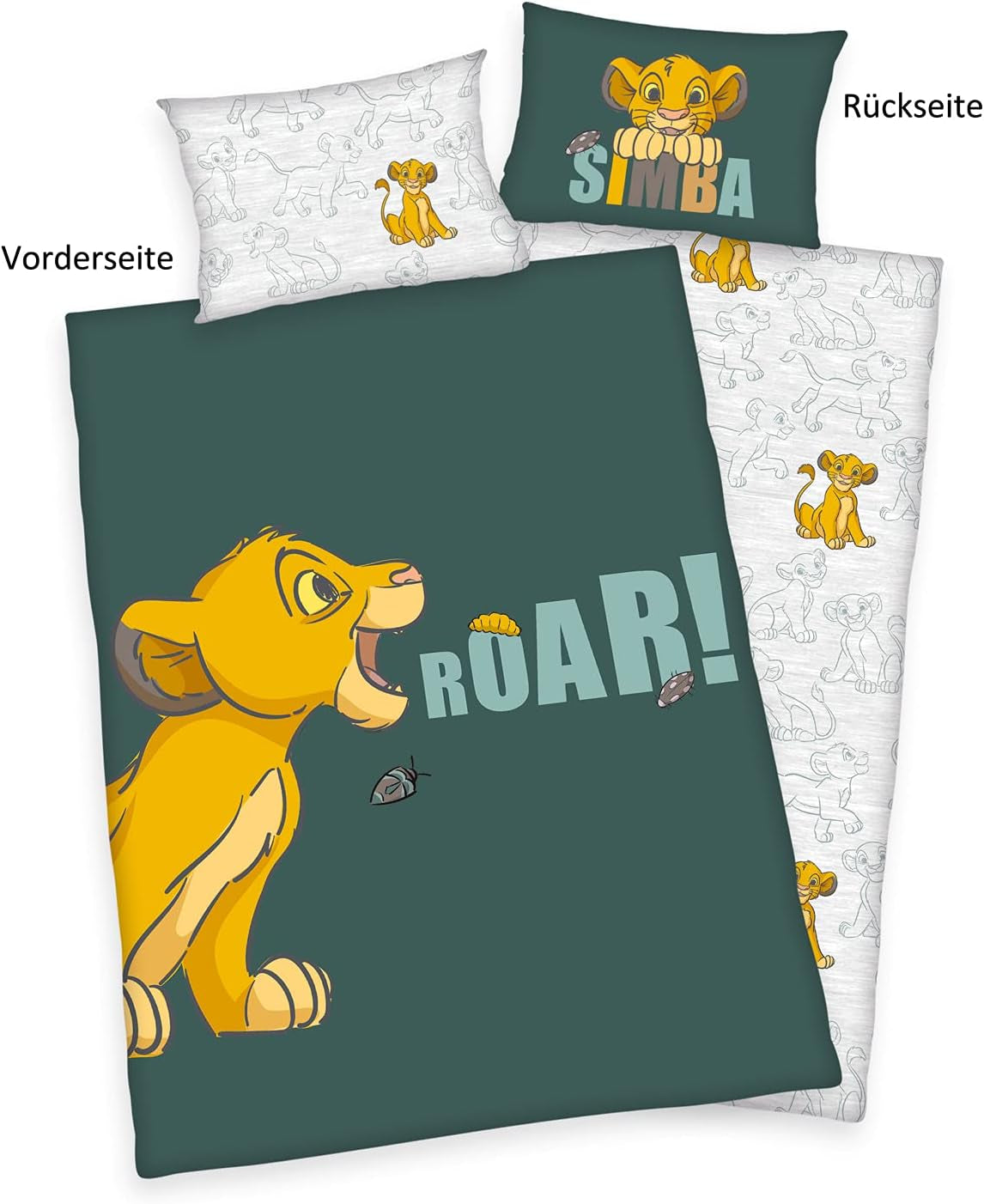 Ropa de cama, pequeño Simba Ropa de cama infantil Naty Shop
