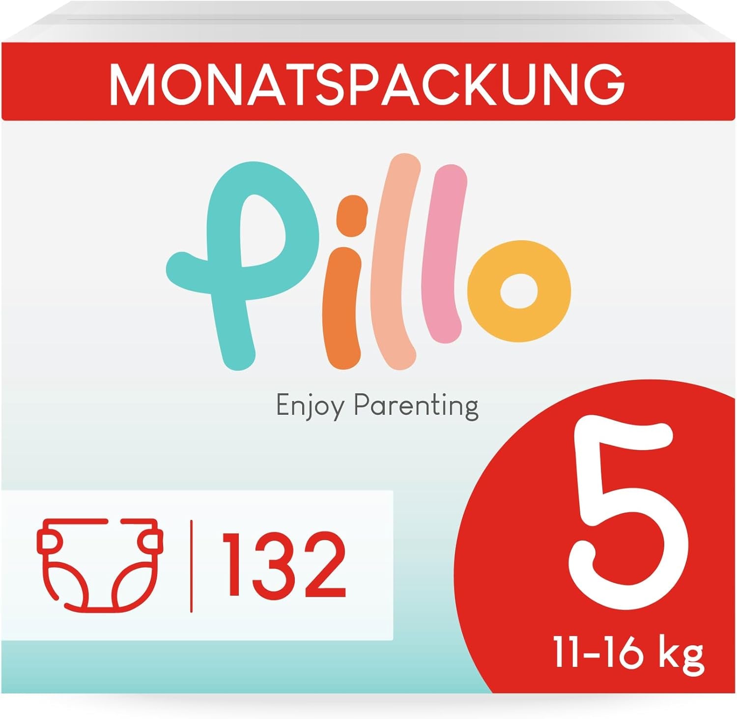 Pañales Pillo 3 - Caja de 168 pañales, 6 paquetes de 28 pañales cada uno, talla 3 - Midi (6-10 kg) - Pañales para bebés