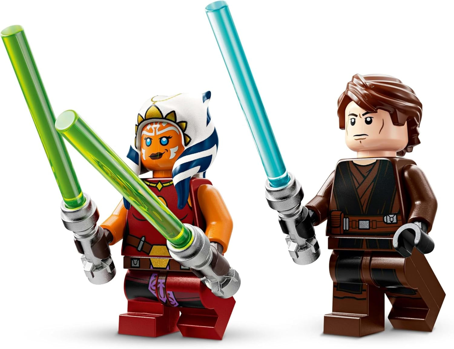 LEGO Star Wars 75401 Interceptor Jedi de Ahsoka, Caza estelar para fans de Clone Wars, Minifiguras de Ahsoka Tano y Anakin Skywalker con sables de luz y R7-A7, para niños y niñas a partir de 8 años Juegos de construcción Beuche den LEGO-Store