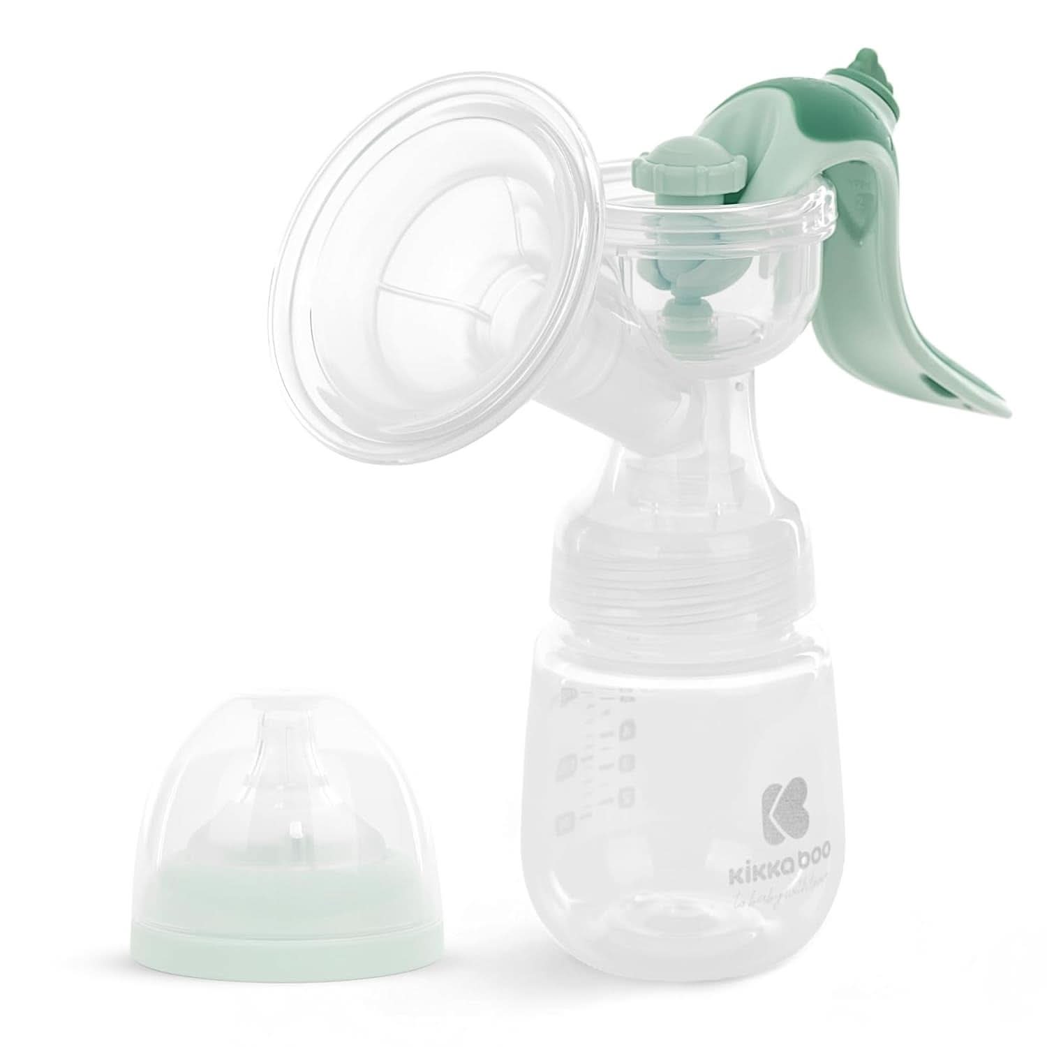 Kikkaboo Sacaleches ELSIE, manual con 2 modos, potencia de succión regulable, vaso de silicona suave Accesorios Alimentación y Lactancia Bebe Naty Shop