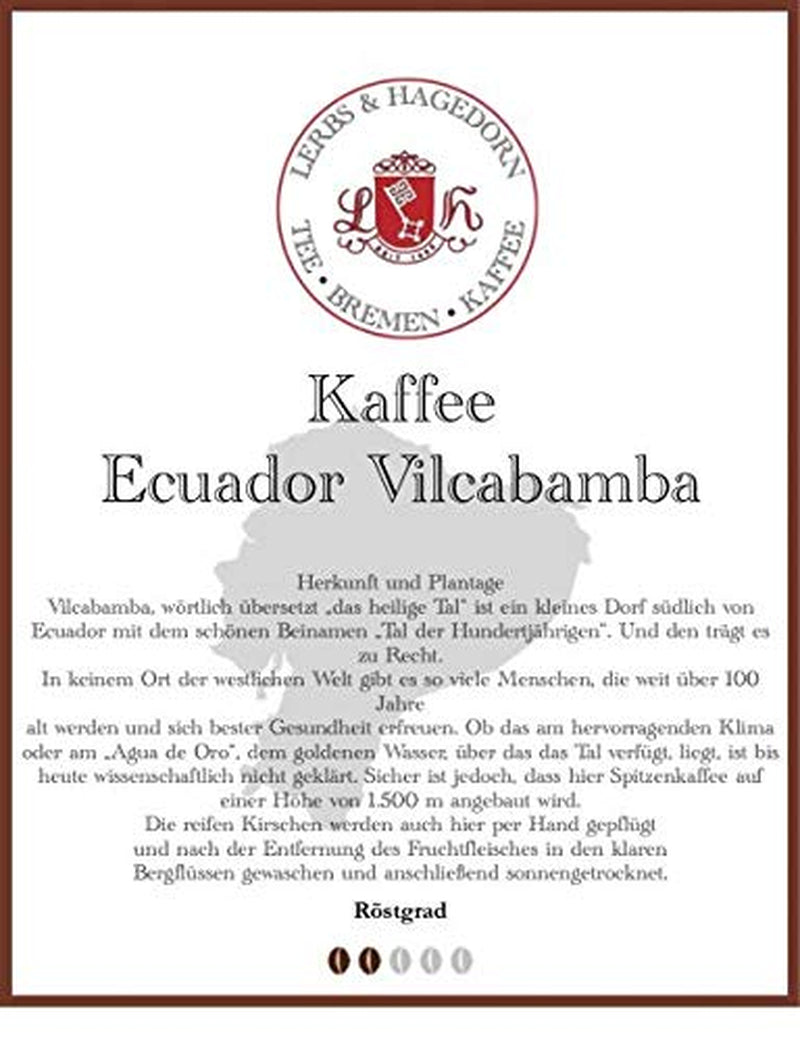 Café Vilcabamba Ecuador 1kg
