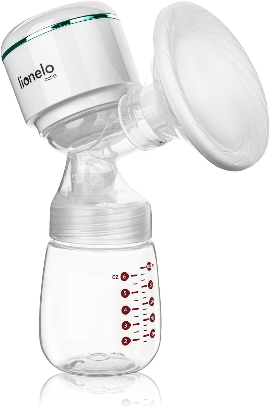LIONELO Extractor de leche materna eléctrico LIONELO Fidi plus 180 ml, extractor portátil de bajo consumo, 9 niveles de masaje, tiempo de funcionamiento 150 min Accesorios Alimentación y Lactancia Tienda Bebe Naty
