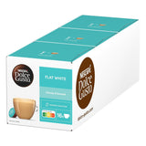 NESCAFÉ DOLCE GUSTO Flat White Kaffeekapseln Paquete de 3 (3 x 16 Kapseln)