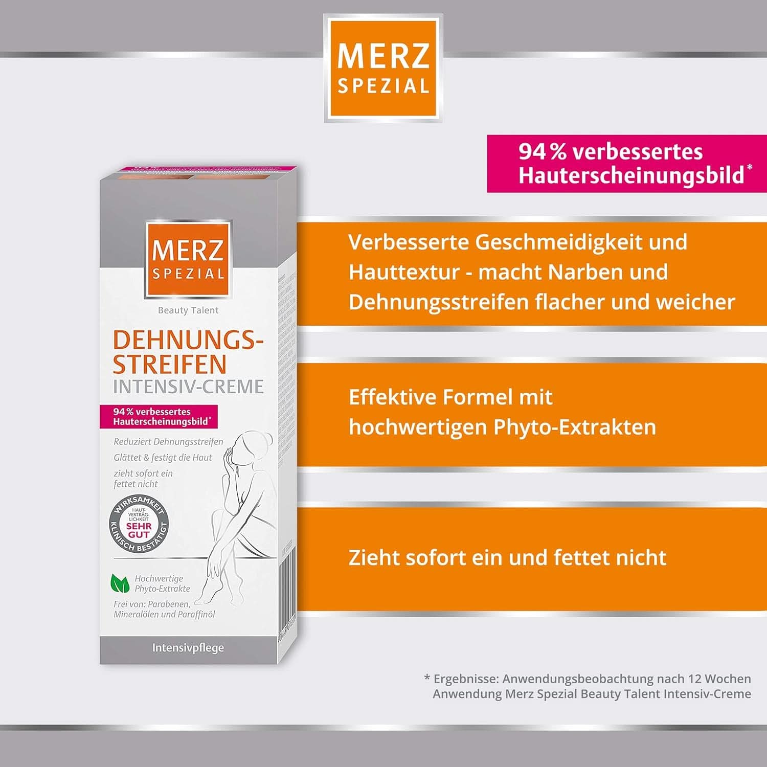Merz Spezial, Crema intensiva para estrías, 75 ml Cosmética y Belleza Naty Shop