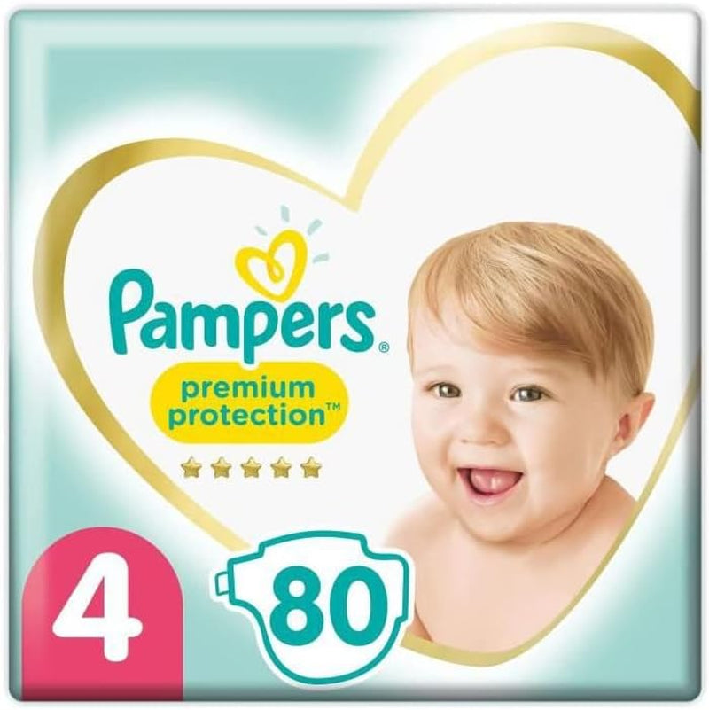 Pañales - Protección Premium - Talla 4 x 80