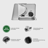 Ritter Solida 4, cortadora eléctrica con múltiples funciones Rasnite y Rebanadoras Naty Shop