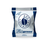 Caffè Borbone Kaffee Kapseln Respresso, Blaue Mischung, 100 unidades & Kaffee Kapseln Respresso, Entkofeinierte Dek Mischung - 100 unidades - Compatible con Häuslichen Kaffeemaschinen Nespresso®*