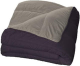 Bleu Câlin edredón reversible bicolor para 2 personas, microfibra, burdeos/pimienta, 220X240 cm Edredones y colchas Naty Shop MÃ"re/Poivre 140 X 200 Cm