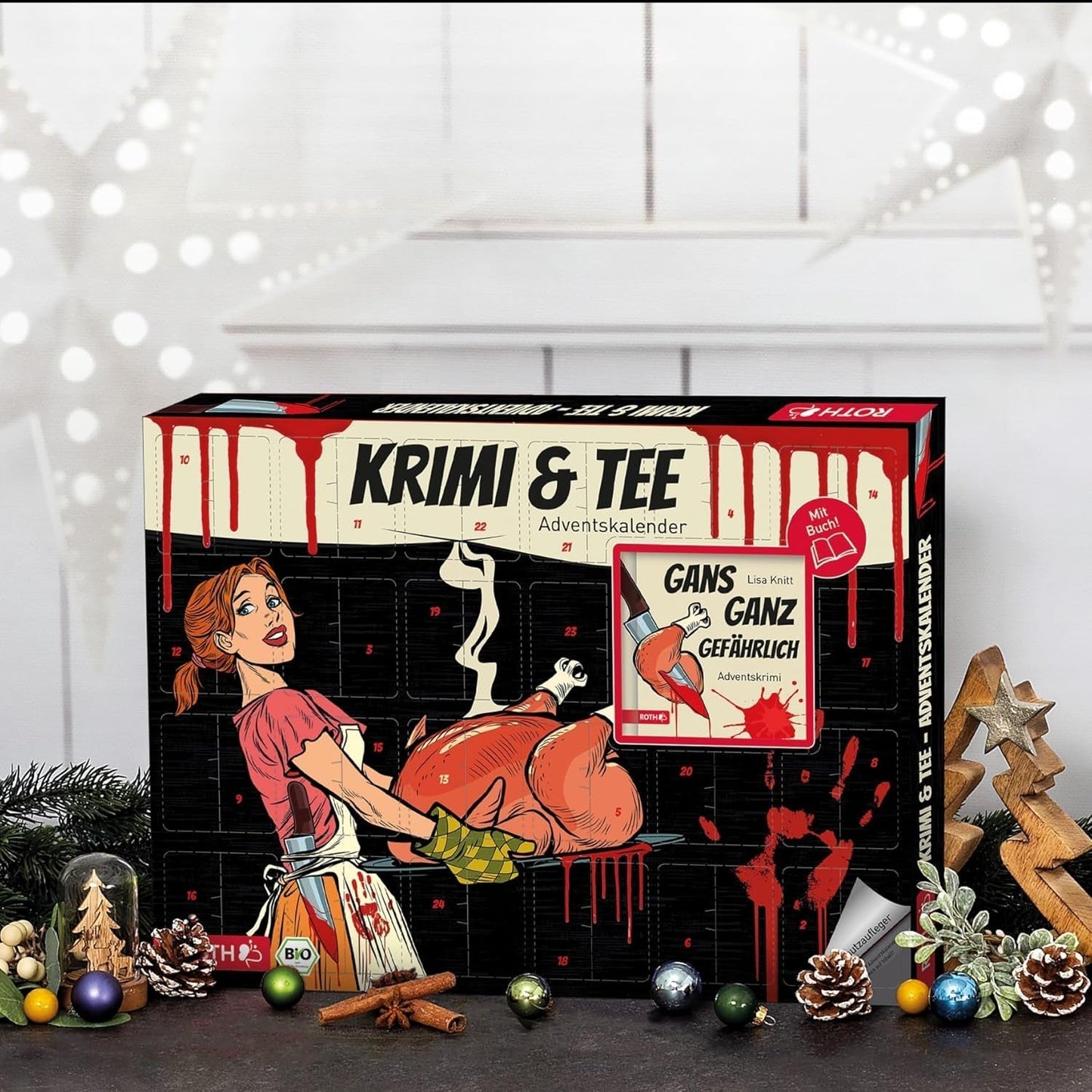 Calendario de Adviento ROTH con tés y polis orgánicos