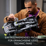LEGO 42156 Technic Peugeot 9X8 24H Le Mans Hypercar híbrido Coche de carreras legendario Kit de modelo para adultos Coche de deportes de motor a escala 1:10 Coleccionable para jugadores avanzados Kits de construcción Besuche de LEGO-Store