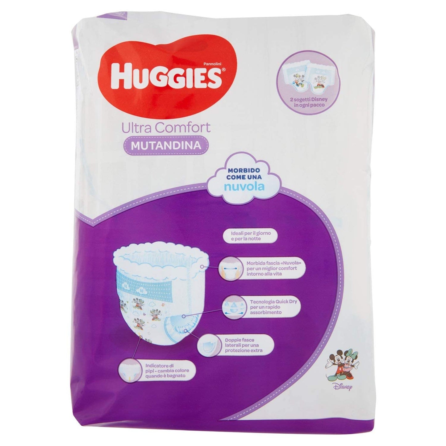 Huggies PANNOLINI Mutandina Pañal Desechable, Niño/Niña, 12kg, 17kg, Multicolor, 14 Piezas (S)